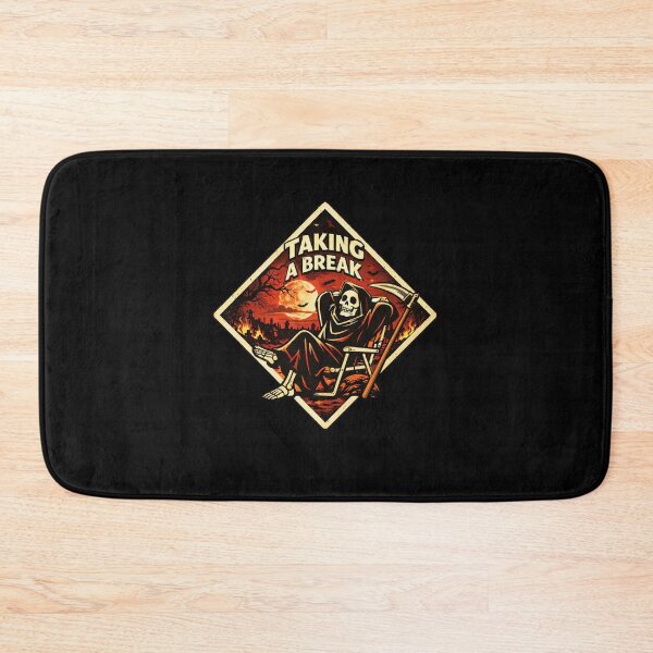 Item preview, Relaxing Grim Reaper Art designed and sold by Planetporridge.