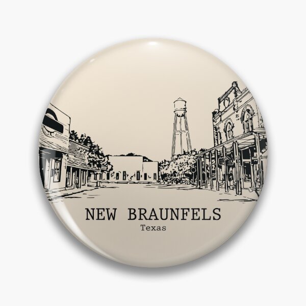 Item preview, Nuevo Braunfels, Texas designed and sold by Lakeric Cityscapes.