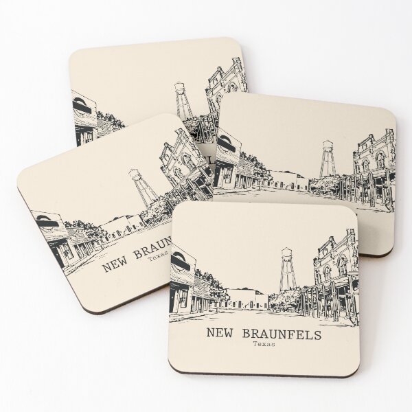 Item preview, New Braunfels - Texas designed and sold by Lakeric Cityscapes.