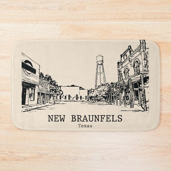 Item preview, New Braunfels - Texas designed and sold by Lakeric Cityscapes.