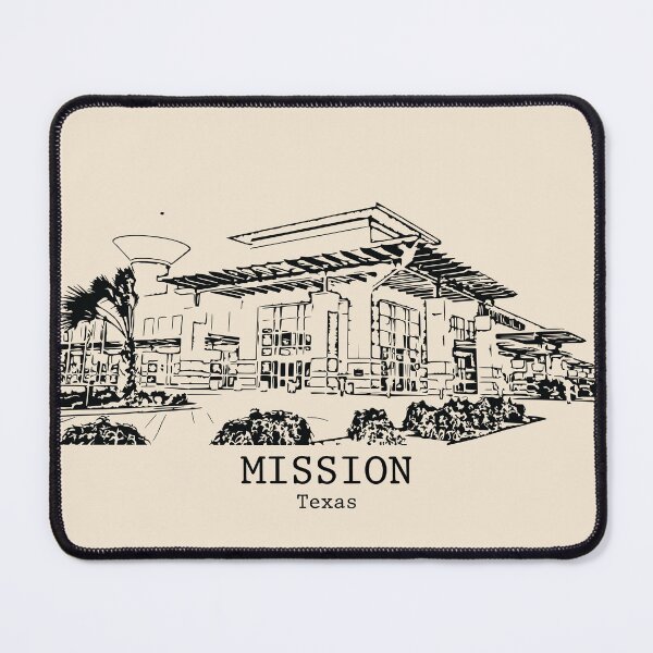 Item preview, Mission - Texas designed and sold by Lakeric Cityscapes.