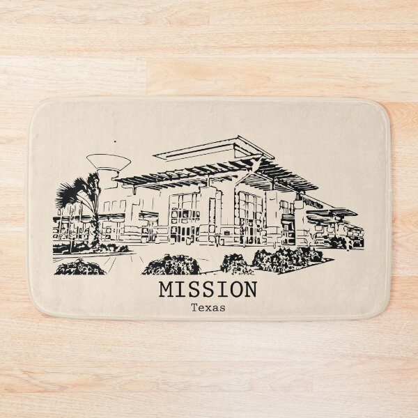 Item preview, Mission - Texas designed and sold by Lakeric Cityscapes.