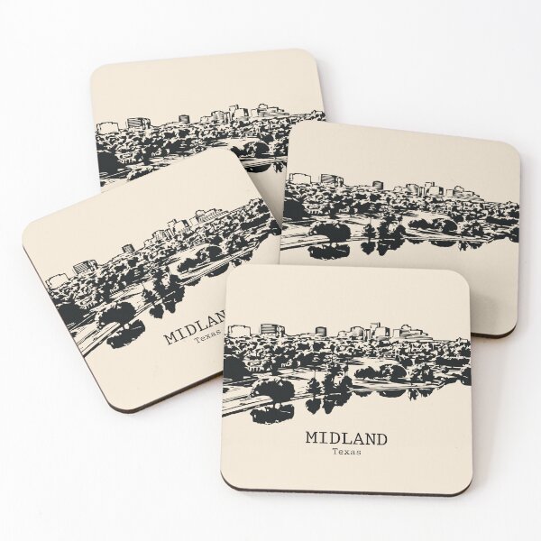 Item preview, Midland - Texas designed and sold by Lakeric Cityscapes.