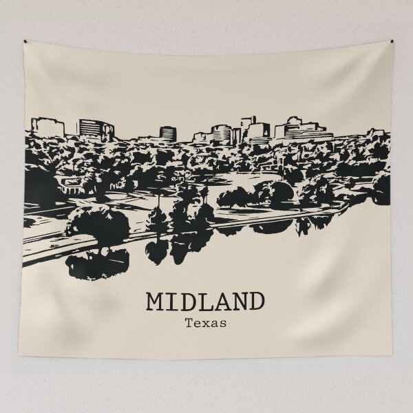 Item preview, Midland - Texas designed and sold by Lakeric Cityscapes.