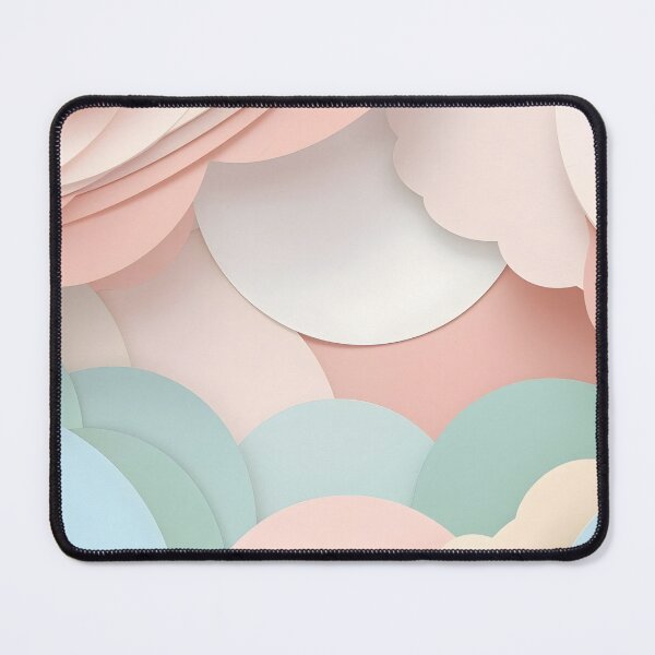 Item preview, Pastel Paper Cut Layered Background designed and sold by WowDezign.