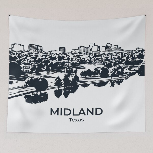 Item preview, Midland - Texas designed and sold by Lakeric Cityscapes.