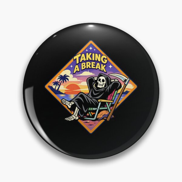 Item preview, Relaxing Grim Reaper Design designed and sold by Planetporridge.