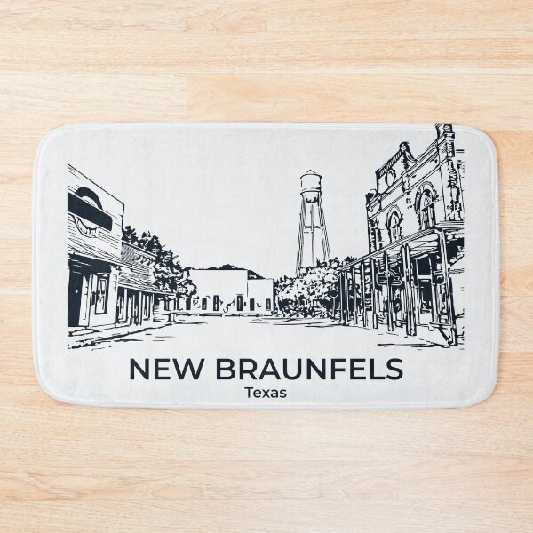 Item preview, New Braunfels - Texas designed and sold by Lakeric Cityscapes.