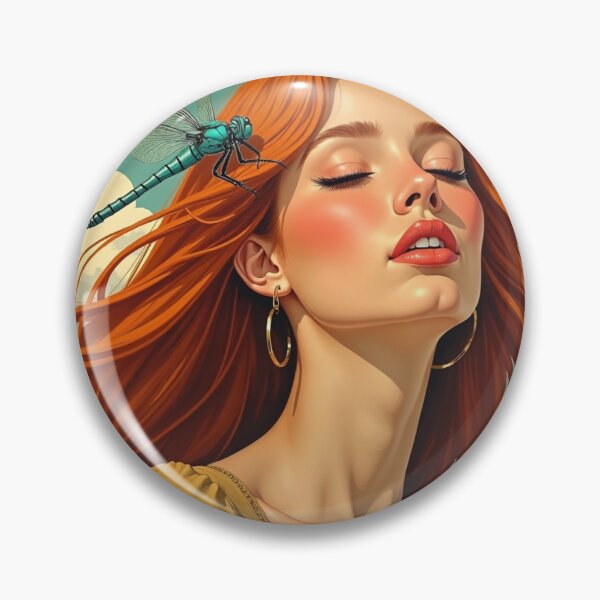 Item preview, Crimson Wind and the Skyborne Empress designed and sold by Dream Bloom Gallery.