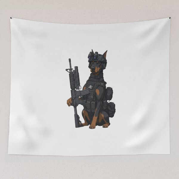 Item preview, Tactical Dog designed and sold by RAWLIFEGRAPHIC.