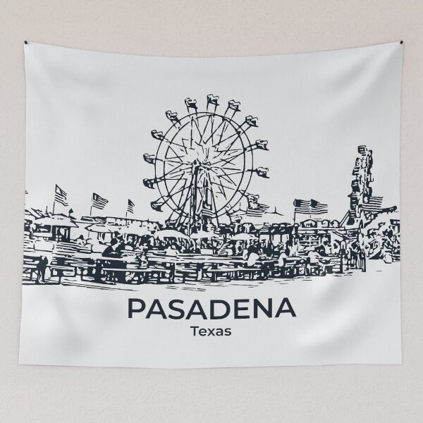 Item preview, Pasadena - Texas designed and sold by Lakeric Cityscapes.