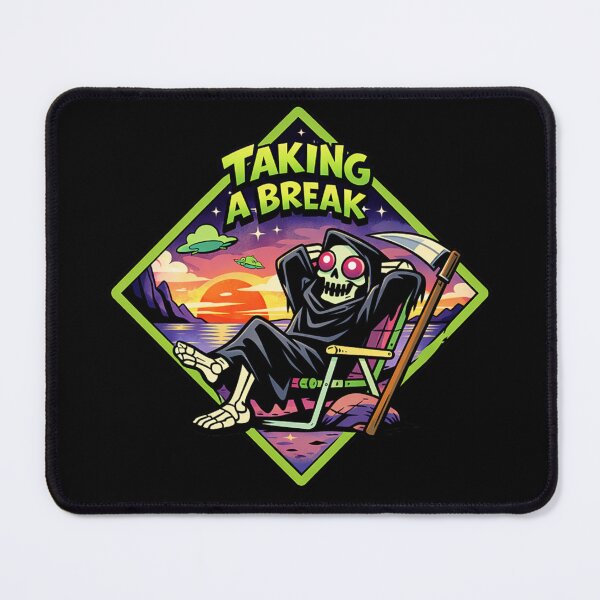 Item preview, Relaxing Grim Reaper Artwork designed and sold by Planetporridge.