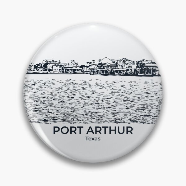 Item preview, Port Arthur - Texas designed and sold by Lakeric Cityscapes.