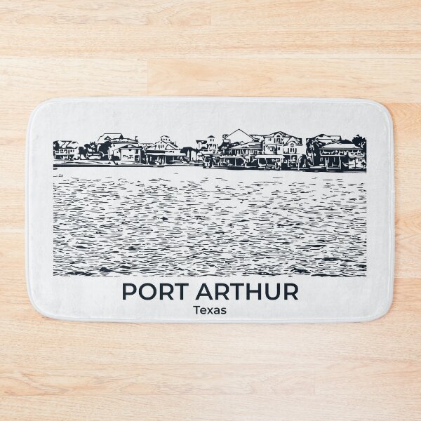 Item preview, Port Arthur - Texas designed and sold by Lakeric Cityscapes.