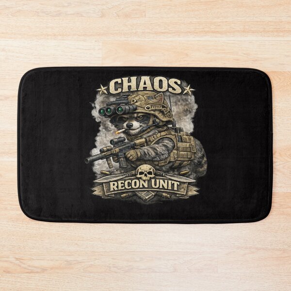 Item preview, I’ll Die With Memories Not a Full Mag – Tactical Raccoon Animal Military Meme,  designed and sold by VibeOffline Studio.