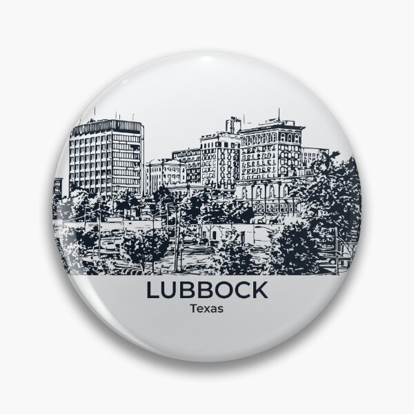 Artikelvorschau, Lubbock - Texas entworfen und verkauft von Lakeric Cityscapes.
