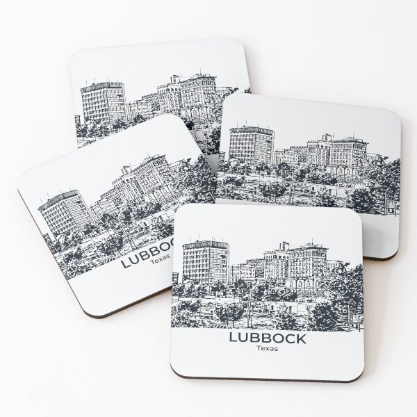 Artikelvorschau, Lubbock - Texas entworfen und verkauft von Lakeric Cityscapes.