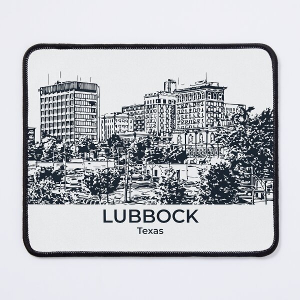 Item preview, Lubbock - Texas designed and sold by Lakeric Cityscapes.