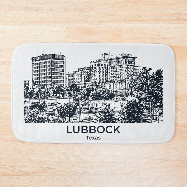 Item preview, Lubbock - Texas designed and sold by Lakeric Cityscapes.