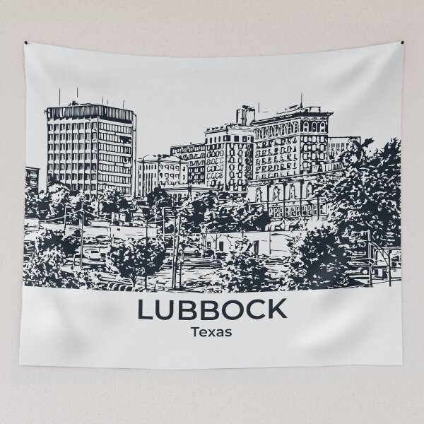 Item preview, Lubbock - Texas designed and sold by Lakeric Cityscapes.