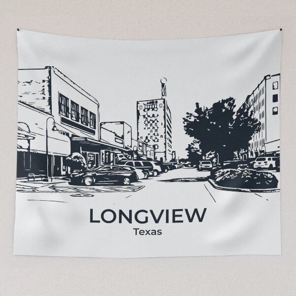 Item preview, Longview - Texas designed and sold by Lakeric Cityscapes.