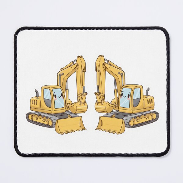 Item preview, Cute Yellow Excavator designed and sold by 4AGift.