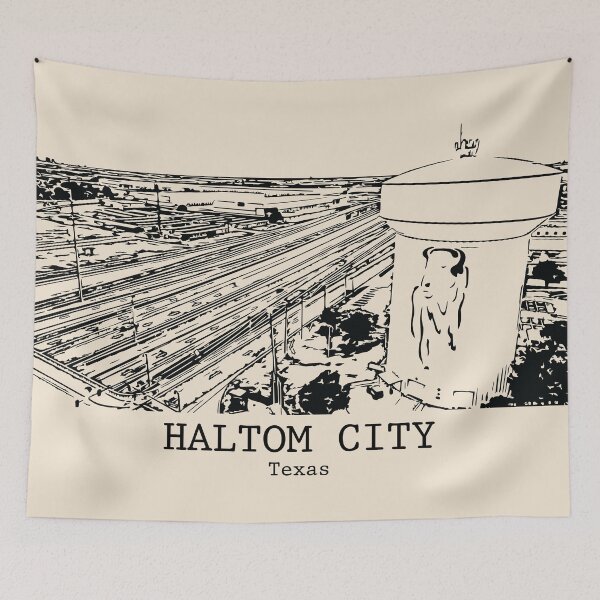 Item preview, Haltom City - Texas designed and sold by Lakeric Cityscapes.