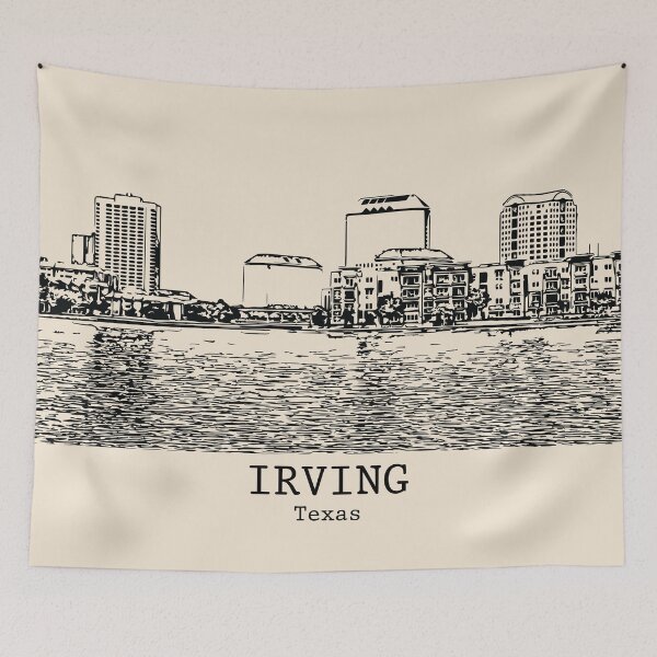Artikelvorschau, Irving - Texas entworfen und verkauft von Lakeric Cityscapes.
