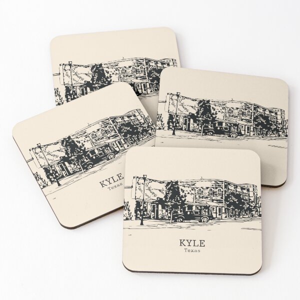 Item preview, Kyle - Texas designed and sold by Lakeric Cityscapes.