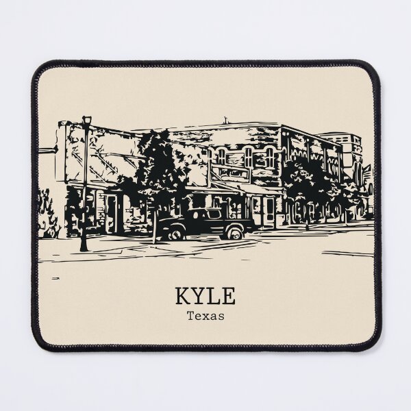 Item preview, Kyle - Texas designed and sold by Lakeric Cityscapes.