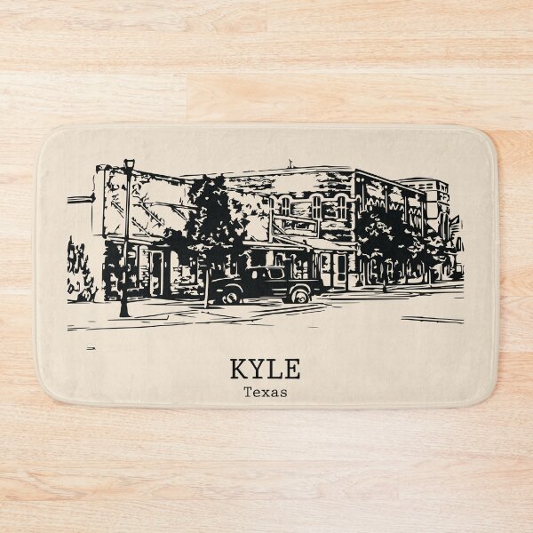 Item preview, Kyle - Texas designed and sold by Lakeric Cityscapes.