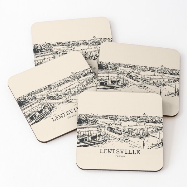 Item preview, Lewisville - Texas designed and sold by Lakeric Cityscapes.
