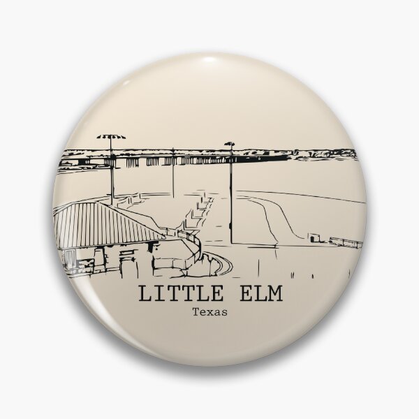 Item preview, Little Elm - Texas designed and sold by Lakeric Cityscapes.