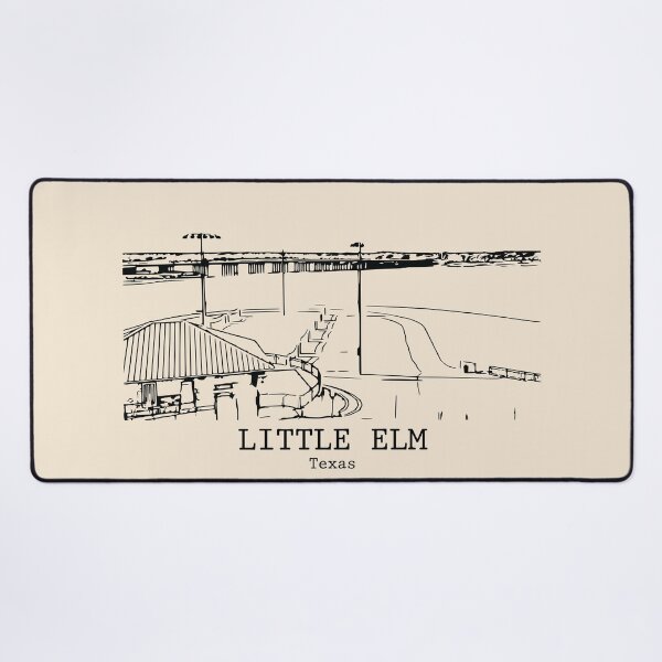 Item preview, Little Elm - Texas designed and sold by Lakeric Cityscapes.