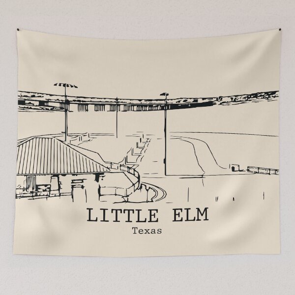Item preview, Little Elm - Texas designed and sold by Lakeric Cityscapes.