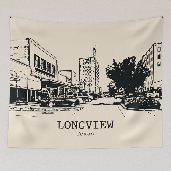Item preview, Longview - Texas designed and sold by Lakeric Cityscapes.