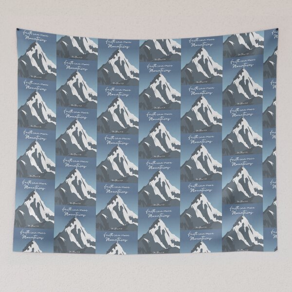 Item preview, Faith can move Mountains - Matthew 17:20 designed and sold by FTLOG.
