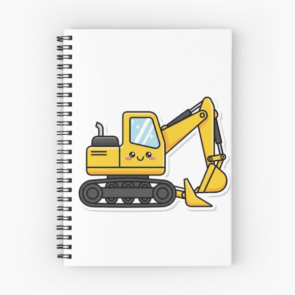 Item preview, Cute Yellow Excavator designed and sold by 4AGift.