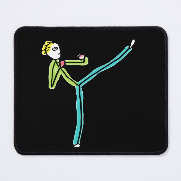 Item preview, Kickboxing Stickman designed and sold by Mark-Ewbie.