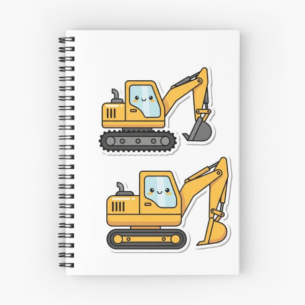 Item preview, Cute Yellow Excavator designed and sold by 4AGift.