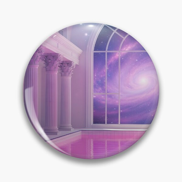 Item preview, Neon Vaporwave Pool Rooms - Aesthetic Liminal Space Art designed and sold by powersunlight.