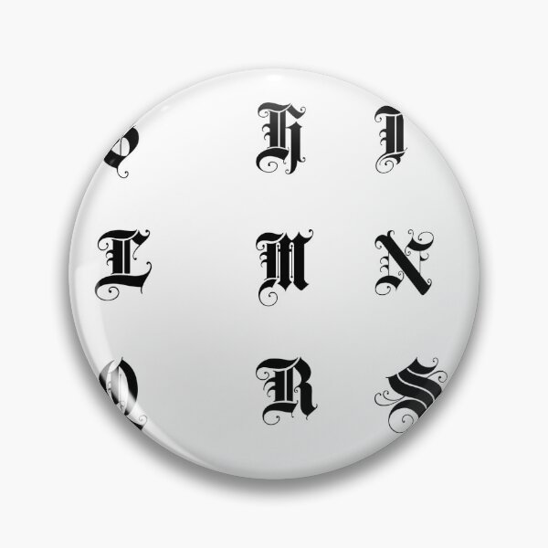 Item preview, Minimal Black Monogram Design designed and sold by sifashion26.