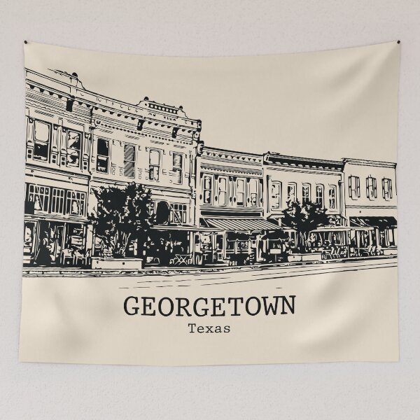 Item preview, Georgetown - Texas designed and sold by Lakeric Cityscapes.