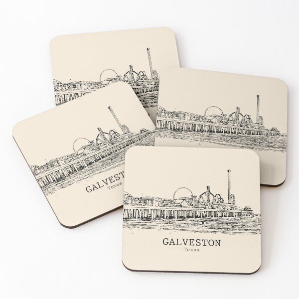 Item preview, Galveston - Texas designed and sold by Lakeric Cityscapes.