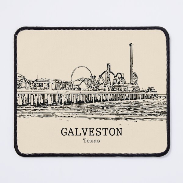 Item preview, Galveston - Texas designed and sold by Lakeric Cityscapes.