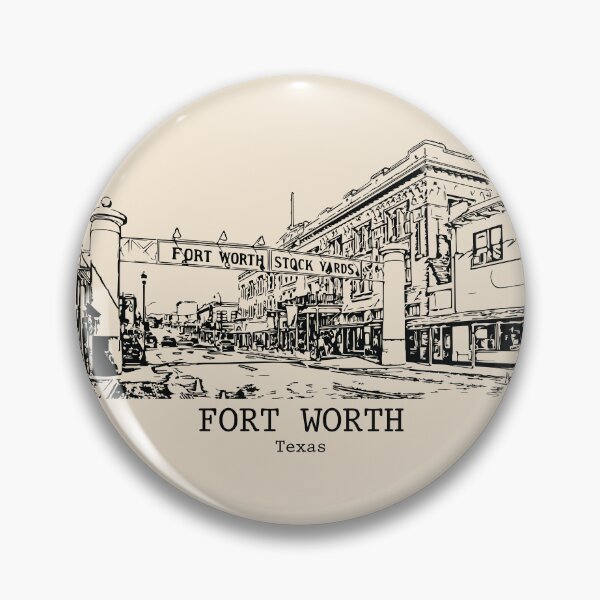 Artikelvorschau, Fort Worth - Texas entworfen und verkauft von Lakeric Cityscapes.