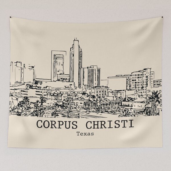 Item preview, Corpus Christi - Texas designed and sold by Lakeric Cityscapes.