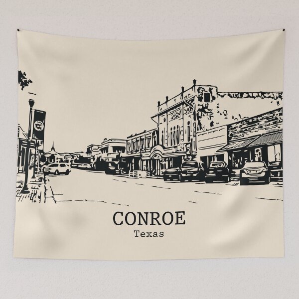 Item preview, Conroe - Texas designed and sold by Lakeric Cityscapes.