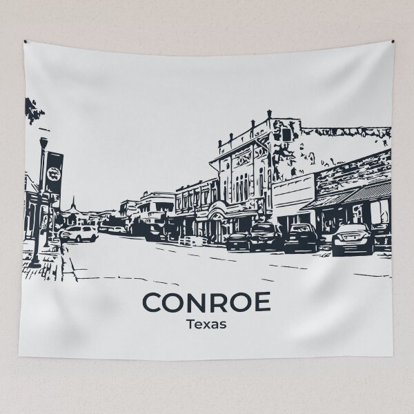 Item preview, Conroe - Texas designed and sold by Lakeric Cityscapes.