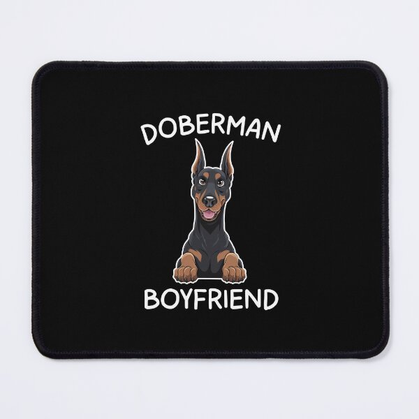 Item preview, Doberman Pinscher Boyfriend | Cute Dog Cartoon designed and sold by The High Hippo.